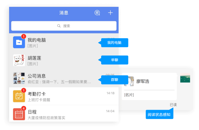 单聊/群聊